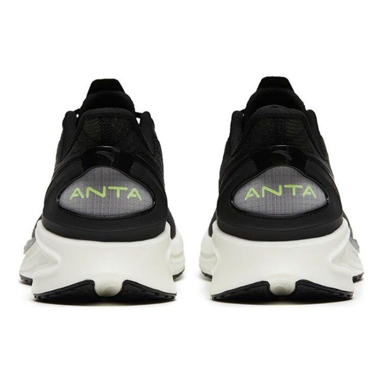 Anta Running Shoes 3rd Generation Non-Slip Wear-Resistant Shock Absorption Low-Top Men Sneakers Black 112325585-2