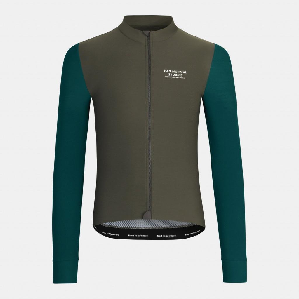 Winter Fleece Long Sleeve Top Cycling Suit Outdoor Sports Men's Mountain Bike Bike Suit