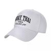 Unisex Adjustable Muay Thai Baseball Cap Lightweight Polyester Outdoor Hat with Sun Protection for Martial Arts Enthusiasts