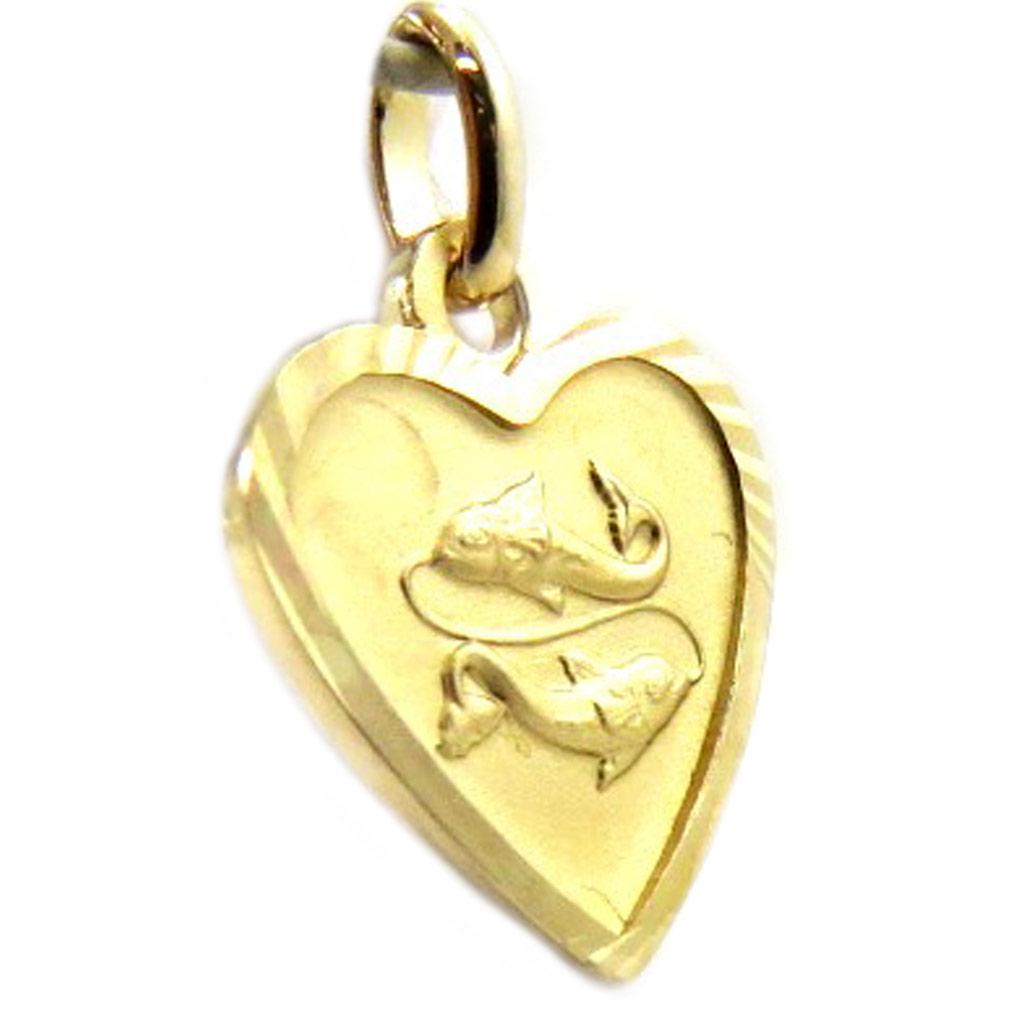 Altesse [L6108] - Gold Plated 'Fish' Pendant