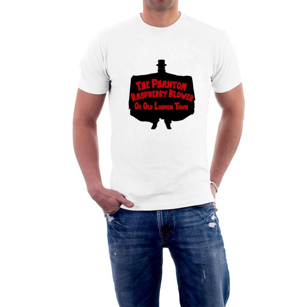 Phantom Raspberry Blower Of Old London Town T-shirt Halloween Tee by Sillytees S