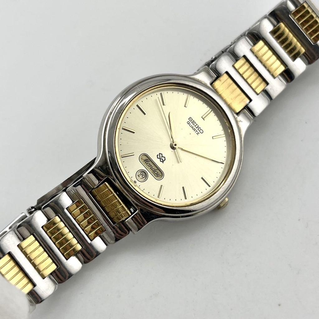 [USED] Working SEIKO Quartz Wristwatch 5Y23-6100