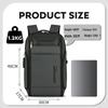 Wasserdichter, diebstahlsicherer Business-Rucksack für Herren – Großes Fassungsvermögen und Multifunktion mit Passwortschutz für unterwegs
