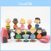 12-delige Snoopy Taarttopper Set Versier Je Feest Met De Peanuts Bende!