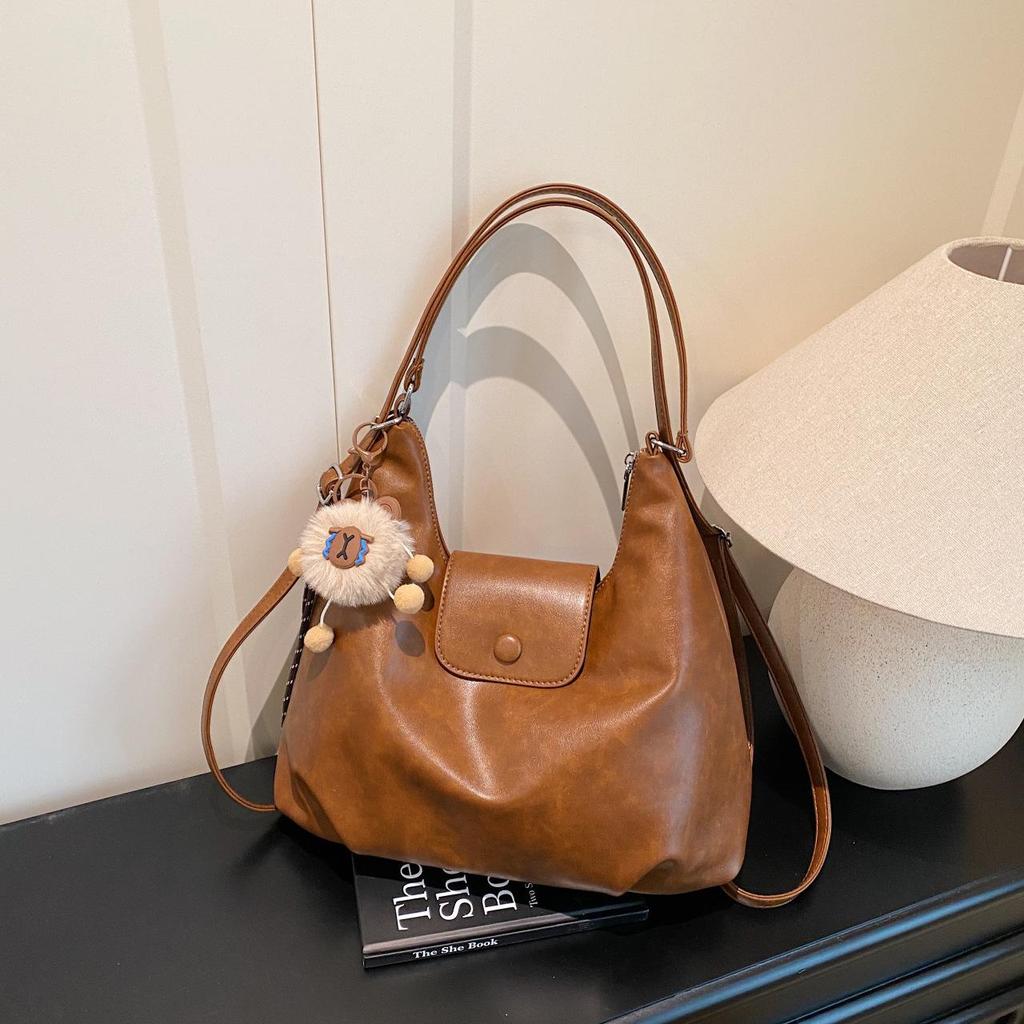 Korean Style Vintage Multi-Purpose Backpack & Tote with Coin Purse - 2025 Trendsetting Large-Capacity Commuter Bag