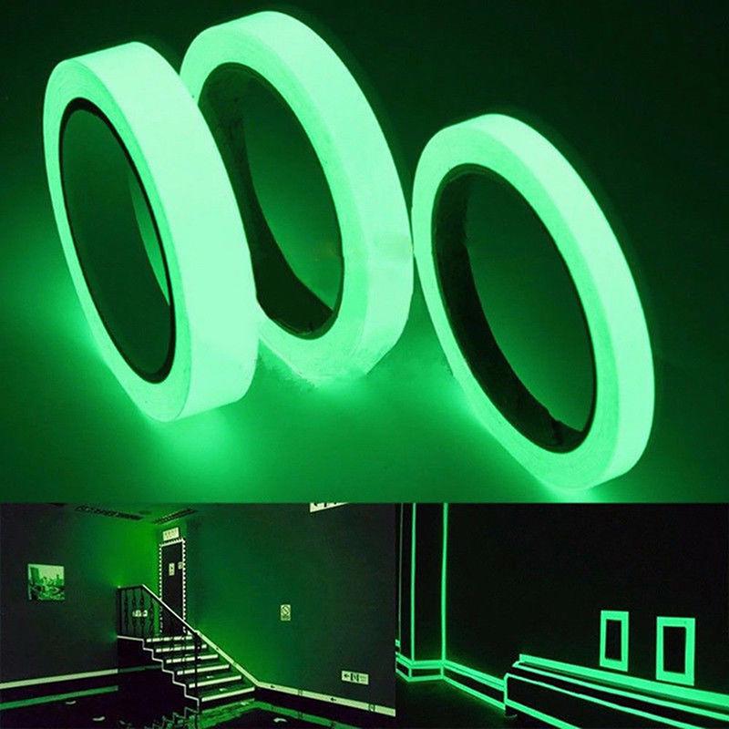 Luminous Tape Waterproof Self-Adhesive Glow In The Dark Safety Stage Home Decor