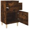 Nightstands 2 Pcs Smoked Oak 40 X 35 X 70 Cm