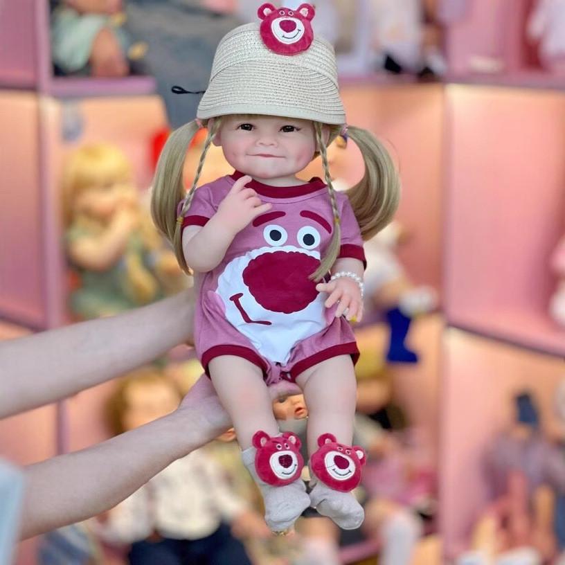 Silicone Figure 55cm Realistic Doll For Collectors And Gift Enthusiasts