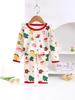 Children's Korean Style Thermal Velvet Pajama Set - Boys & Girls Warm Autumn Shirt and Pants