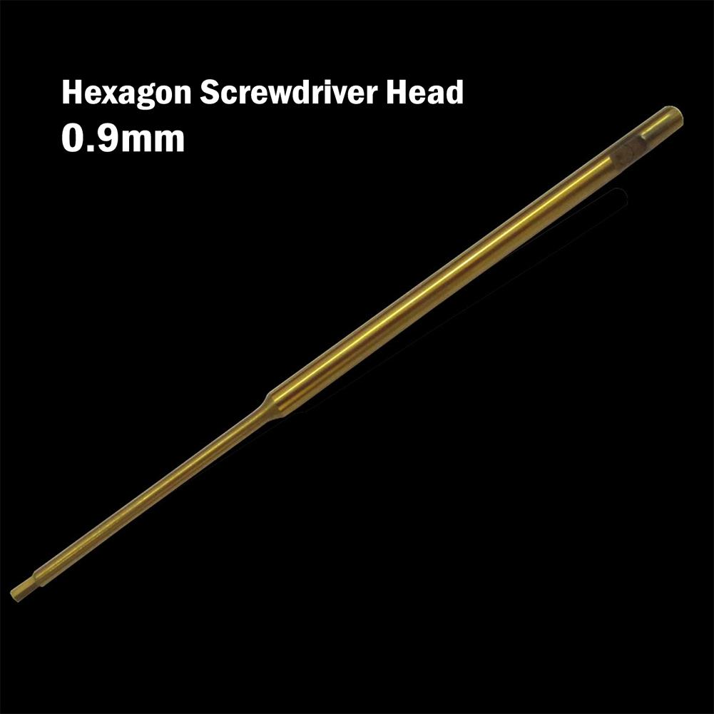 Gold Color HSS Hex Screwdriver Head for RC Planes and Helicopters