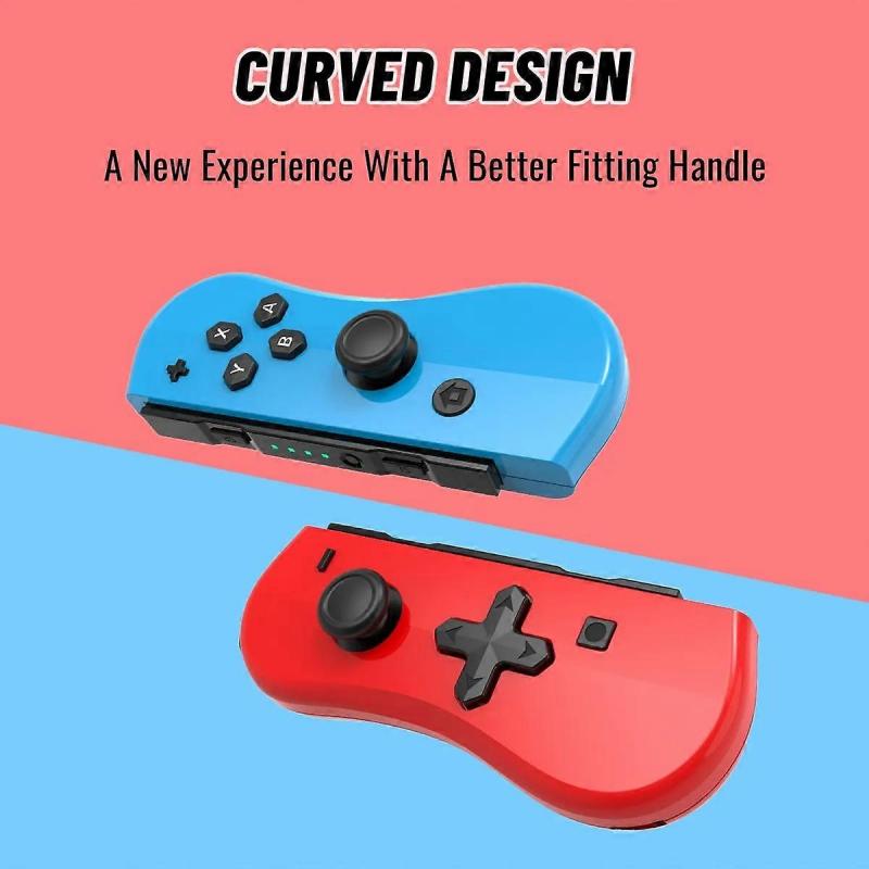 Joy Pad Pentru Controller Switch Joy Cons L/R Compatibil pentru Switch Nintend Joycon cu Wake-up/Captură de ecran BT wireless