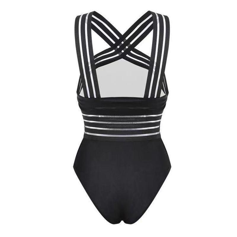 Damen Bauchkontrolle Monokini Einteiliger Badeanzug Badeanzug Schwimmkostüm