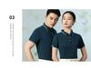 Custom Men's Breathable Short Sleeve Polo Shirt with Logo Printing