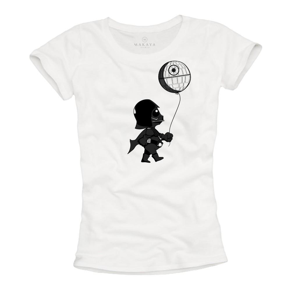 Baby Vader Ladies T Shirt Ladies Death Star Banksy Swag Funny Cool Tops Wars Unisex T-Shirt S