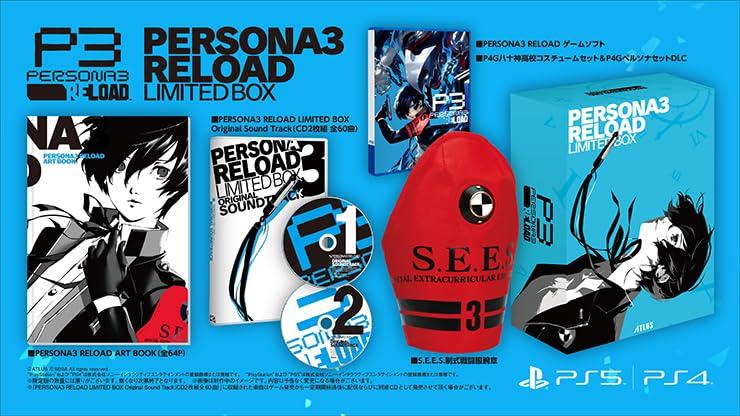 [Amazon.co.jp Ebiten Exclusive] Persona 3 Reload LIMITED BOX Atlus D Shop Exclusive Edition PS4 Version (Includes First-Come-First-Serve Bonus)