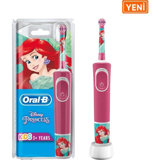 

Детская аккумуляторная зубная щетка Oral-B D100 Princess Special Series