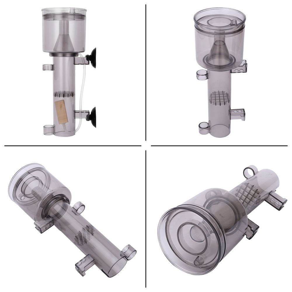 Wall Mount Aquarium Protein Skimmer Suction Cup Seawater Protein Skimmer For Home Fish Tank