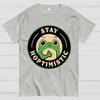 Stay Hoptimistic Cotton Summer Casual Cool Loose T-Shirt