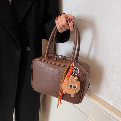 Herbst/Winter Große Kapazität Nischendesign Bowling Handtasche - Hohe Qualität & Stilvoll