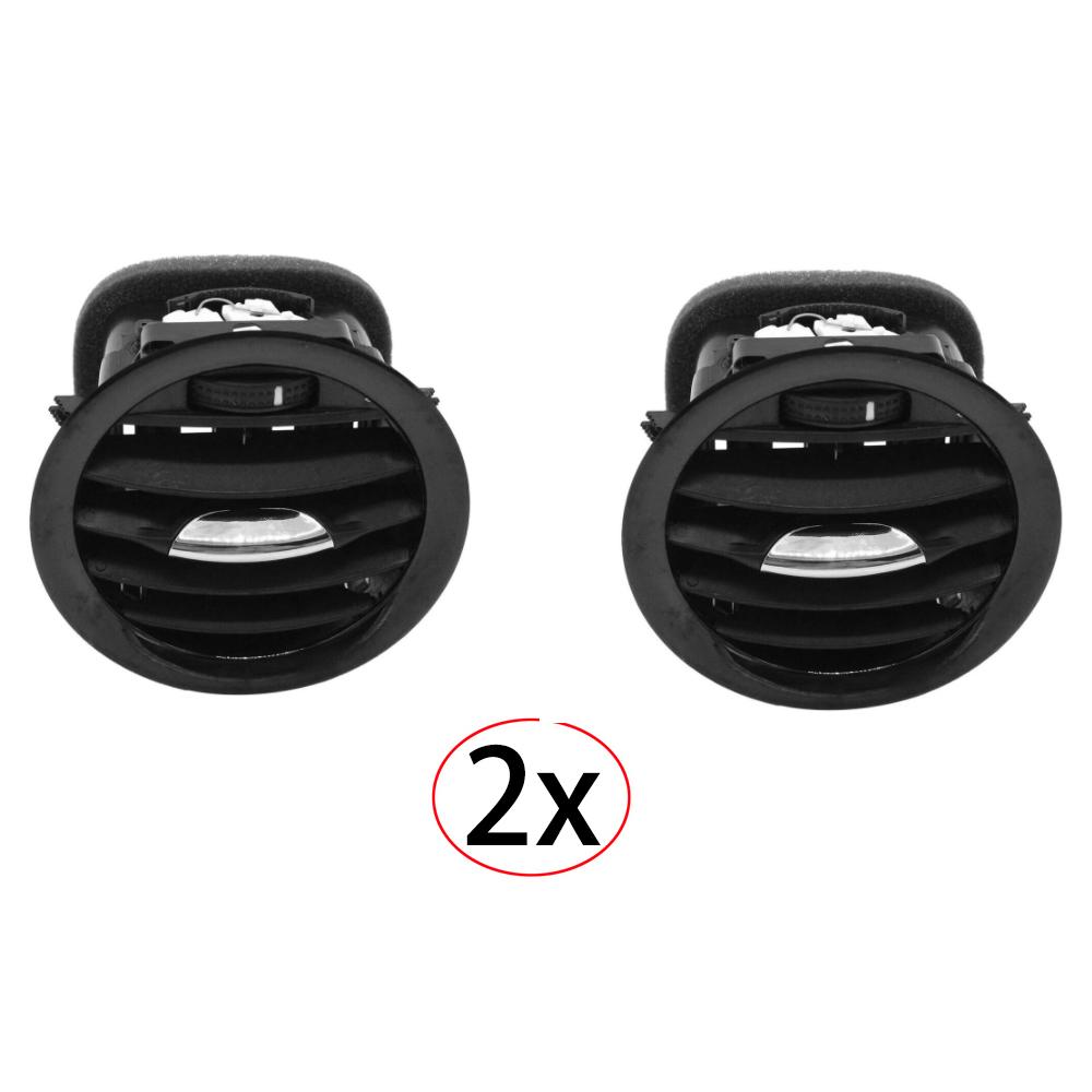 Car Interior Air Vent Grille for Opel Corsa D Adam 2201099 13417363 Black/Chrome Dashboard Air Air conditioner Outlet