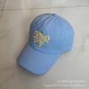 Spring and summer new letter embroidered baseball cap men's and women's fashion versatile trend sun hat travel sun protection cap
