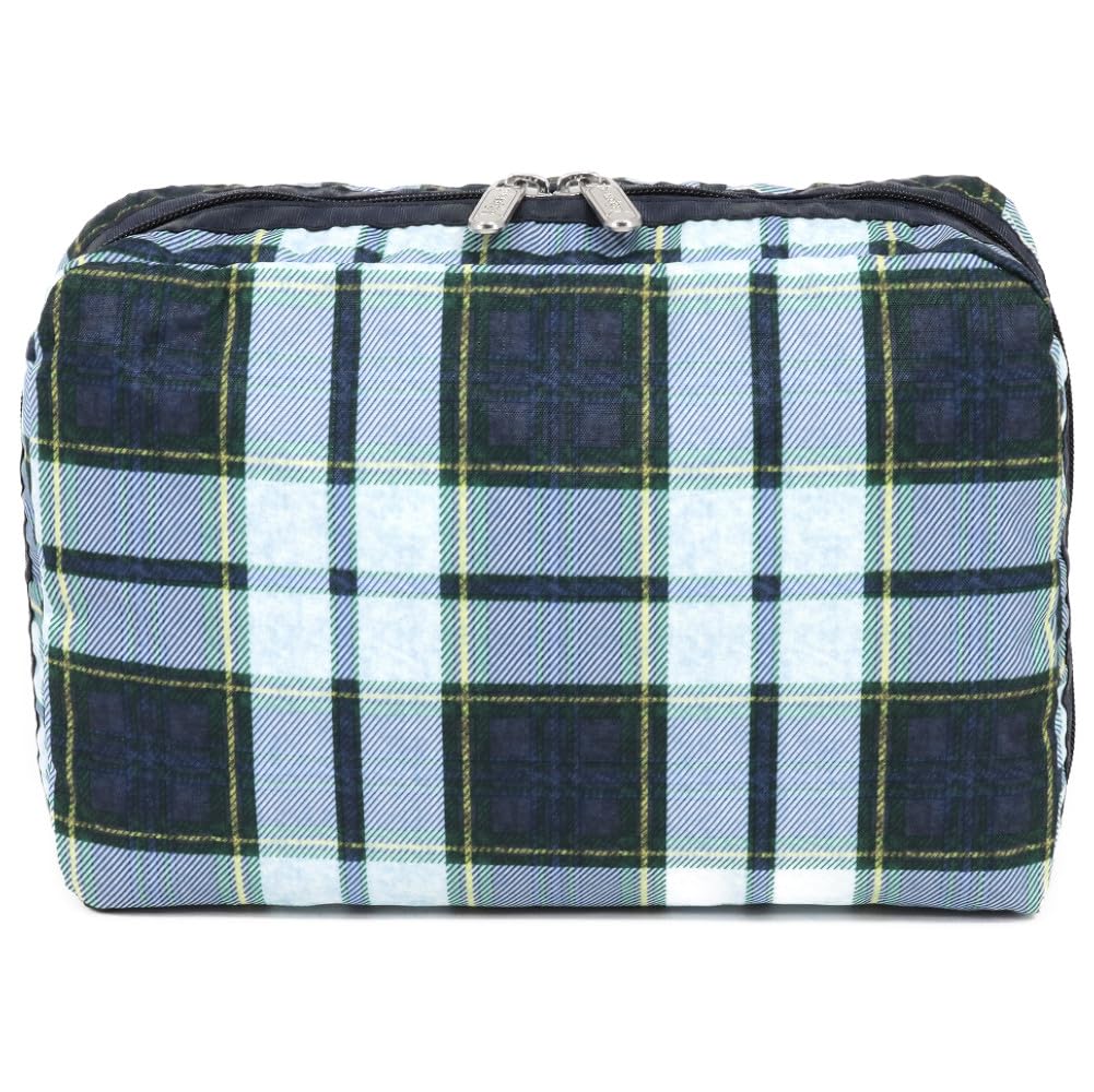 

Pouch 7121 EXTRA LARGE RECTANGULAR COSMETIC U298 DEEP BLUE TARTAN [LeSportsac] [Item]