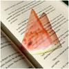 Delicate Transparent Acrylic Apple Bookmark Reading Mark Student Gift Premium Feeling Cute Grape Tomato Bookmarks