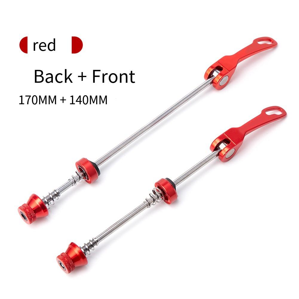 Lightweight QR Skewers for Road and Mountain Bikes Front 100mm Rear 135mm