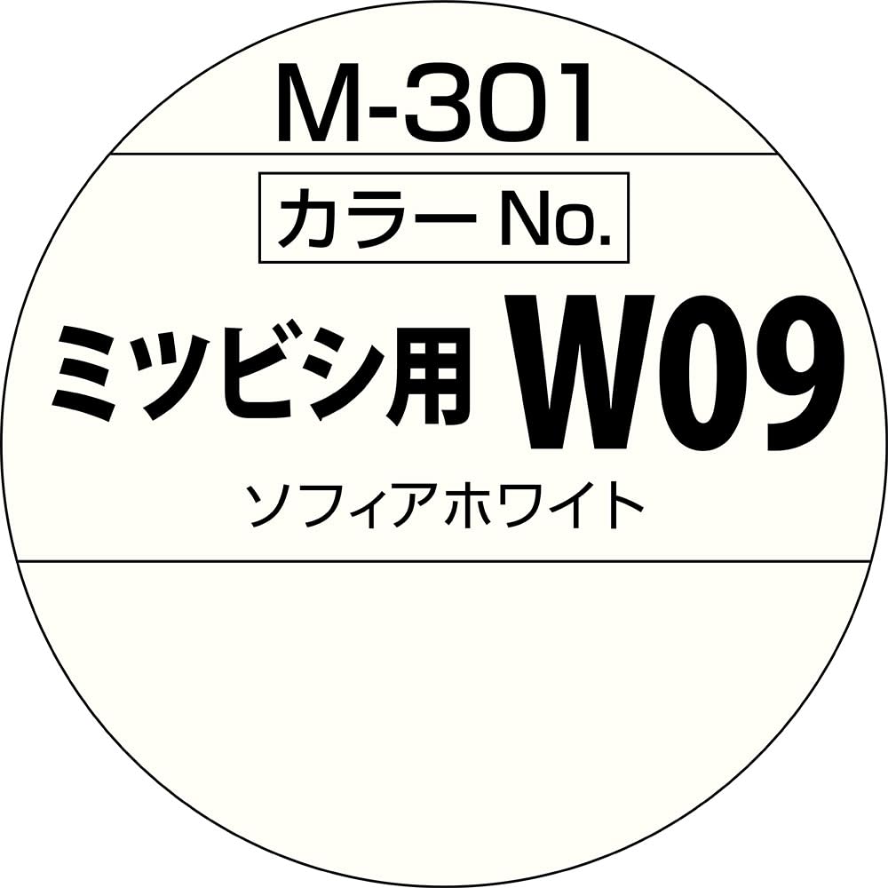 SOFT99 (99 Kobo) Body Pen Mitsubishi W09 M-301 Sophia White