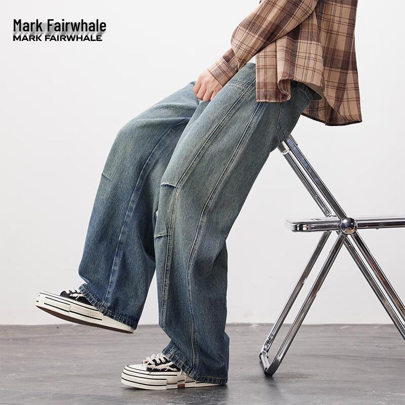 MARK FAIRWHALE Men s Casual Jeans 2XL синий