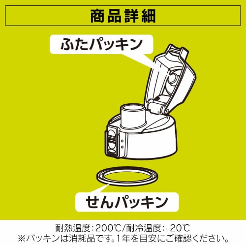 IRIS OHYAMA Mug Bottle Gasket Set, Gray, 27 x 15mm, 55 x 3mm, for Direct Bottles, PS-SDB