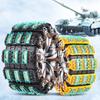 SEAMETAL Car Anti-skid Chain Suitable Tire Size 165mm-265mm Adjustable Car Snow Chains Universal Emergency Chain Tire No Damage