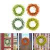 Spring Artificial Wreath for Front Door Living Room Bedroom and Office Use Designed with Detailed Botanical Elements
