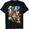 Animal Crossing New Leaf Dorfbewohner Gruppenfoto Grafik T-Shirt T-Shirt