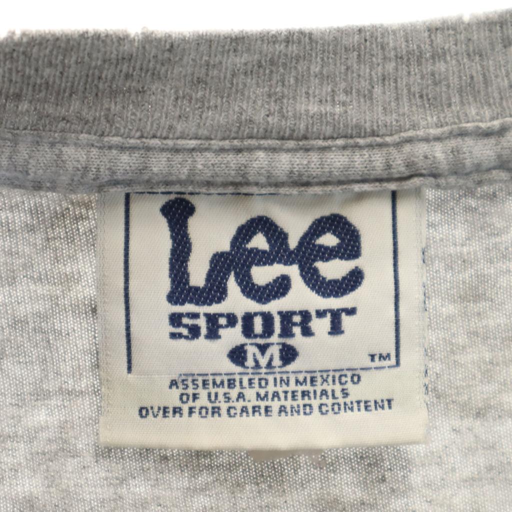 Lee SPORT 90s 00s Staré tričko s krátkym rukávom M sivé Pánske Použité