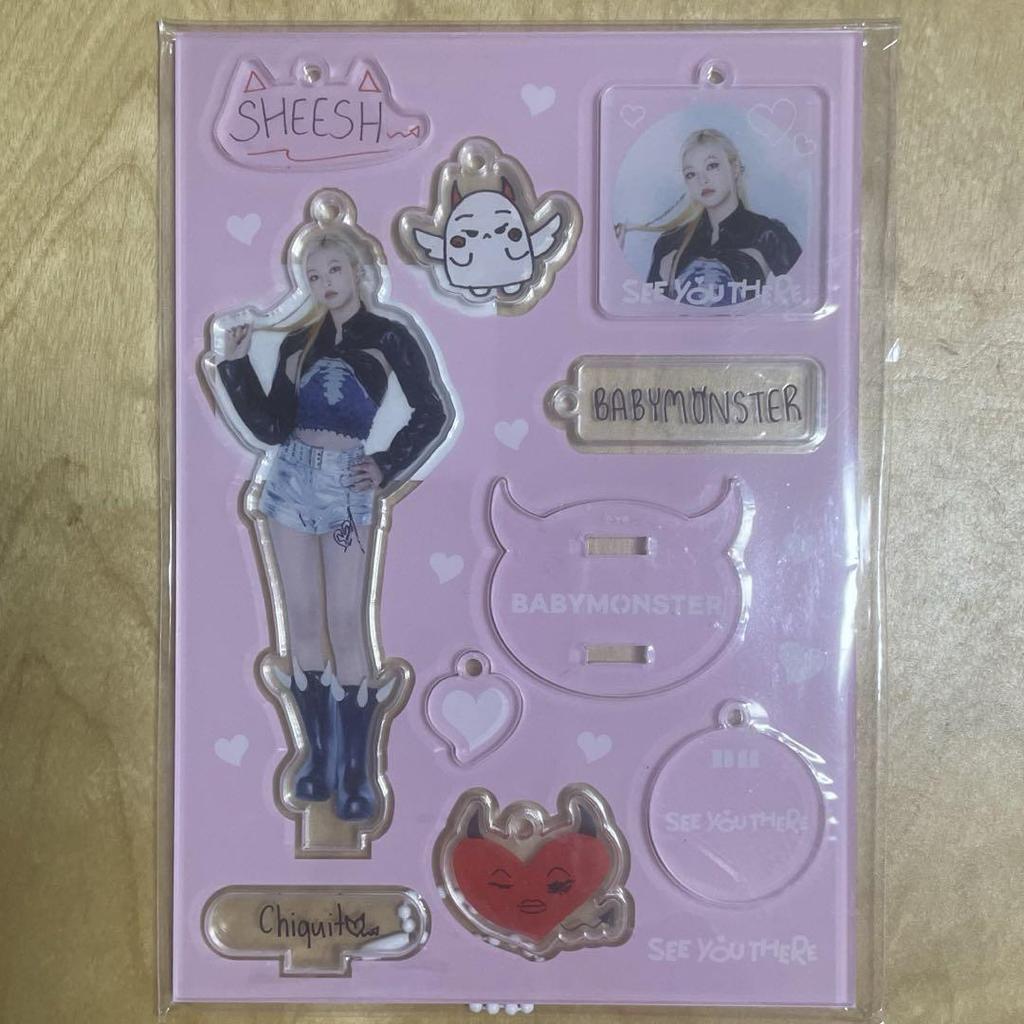 [USED] BABYMONSTER Fanmi MD DIY Acrylic Kit Chiquita