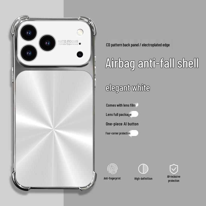

Colorful Frosted 17-Window Case, iPhone 17 Pro Max, Apple 16, Four-Corner Drop Protection. iPhone 16
