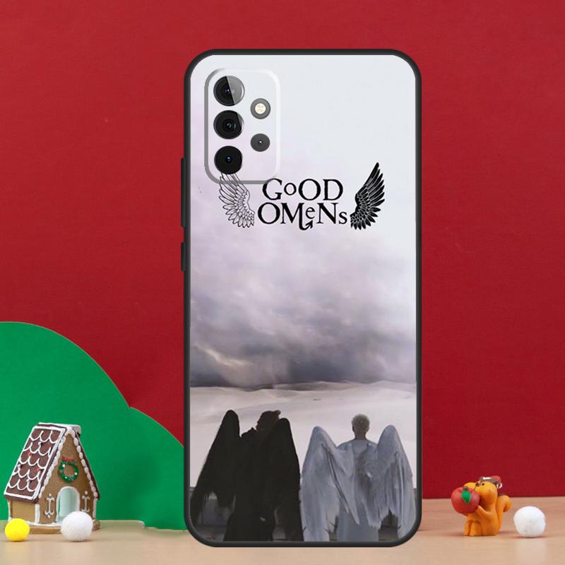 Good Omens Case For Samsung Galaxy A36 A56 A06 A13 A53 A32 A12 A22 A52 A35 A17 A16 A55 A15 A54 A34 A14