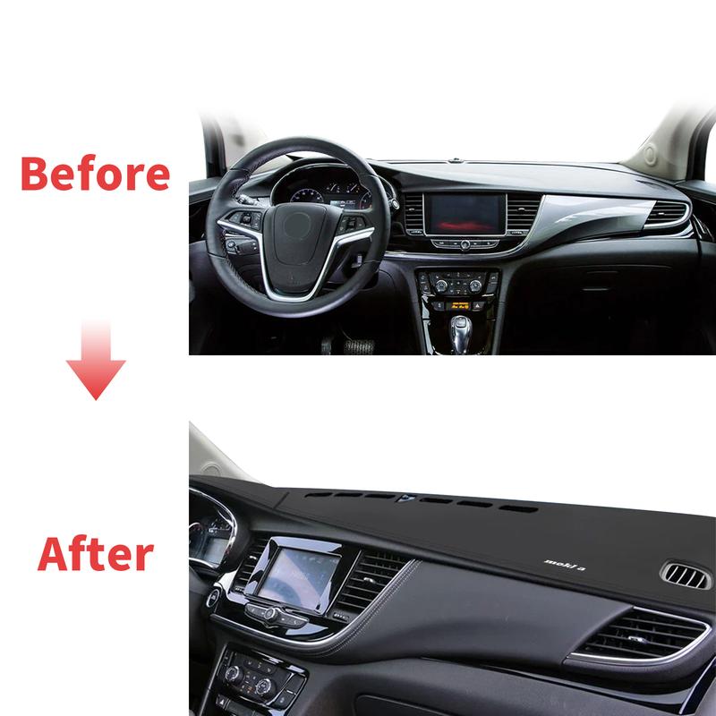 fit for Opel Mokka Vauxhall Mokka X 2017- Car Dashmat Dashboard Cover Pad Protective Carpet Accessories DashMat Sunshade
