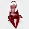 Moda Estate Tacco Alto Sandali da Donna Scarpe Moda Scarpe Eleganti con Nodo a Farfalla Scarpe Eleganti da Matrimonio