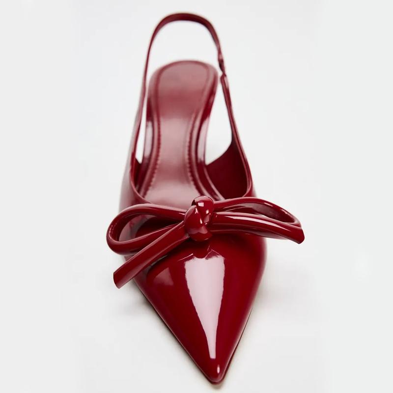 Moda Estate Tacco Alto Sandali da Donna Scarpe Moda Scarpe Eleganti con Nodo a Farfalla Scarpe Eleganti da Matrimonio