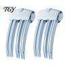 Electric Hair Volumizing Clamp 2Pcs Cordless Heated Volume Clip, Root Lifter Comb for Fine Flat Portable Clip Bangs Styling, USB Rechargeable