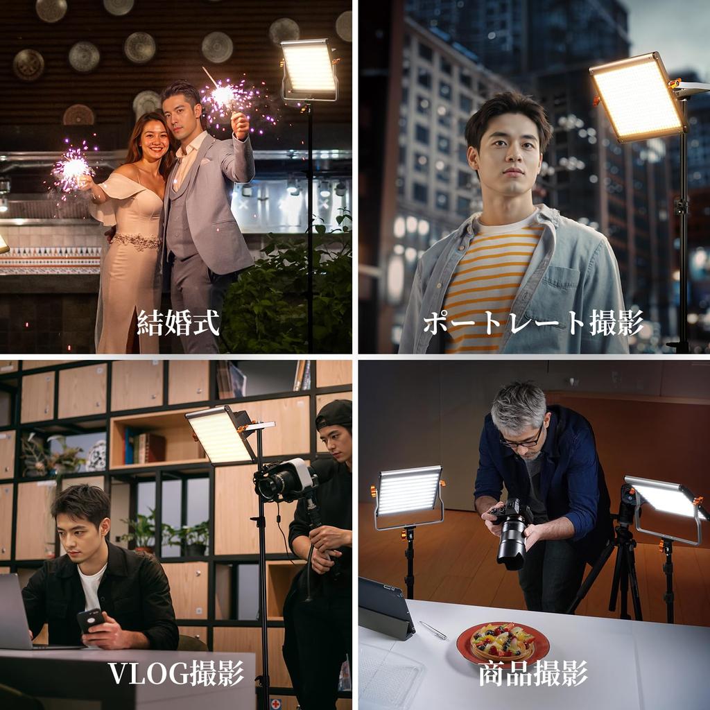 NEEWER 480 LED Video Photography Panel 28W High Dual Dimmable Light, Light, Light, Brightness, Color,