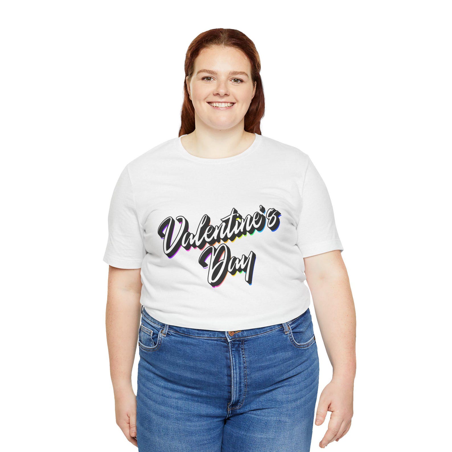 Valentine s Day Graphic Tee: Unisex Cotton Love Shirt S