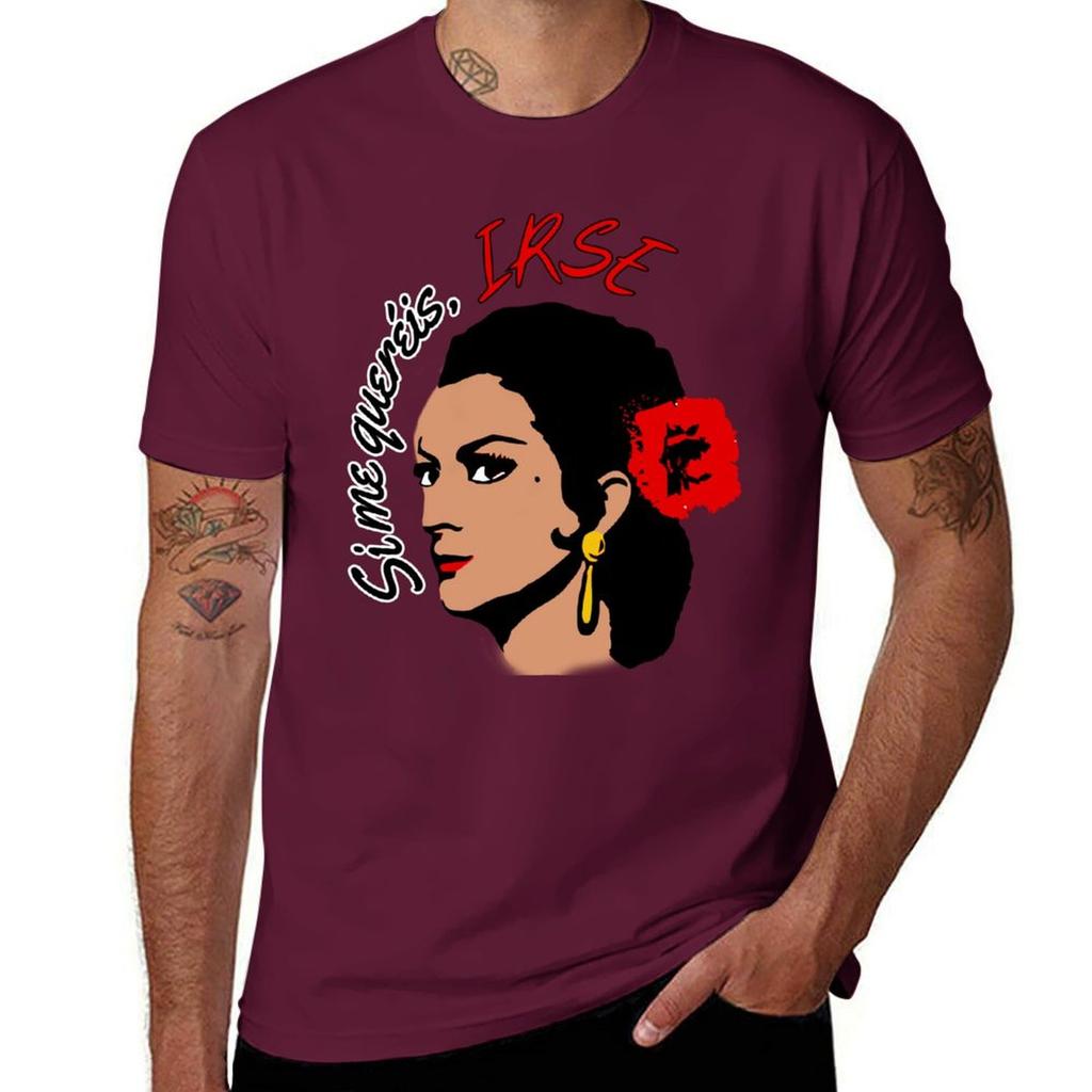 If You Want Me, Go Away T-Shirt Anime Clothes Shirts Graphic Tees Cute Tops T-shirt Men