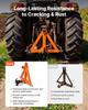 3 Point Trailer Hitch with 50.8mm Receiver, 3 Pt Quick Hitch with 3 Trailer Balls, Tractor Tow Drawbar Adapter for Category 1, Kubota, Mahindra, Ford,