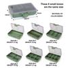 Compartments Fishing Tackle Boxes Bait Outdoor Lure Hook Accessories Box Storage Multi Functional Organization Boxes