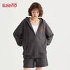 Baleno Women's American Retro Zip-Up Hoodie