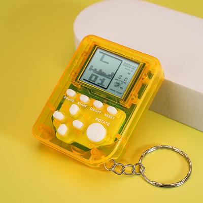 Klíčenka přívěsek Školní potřeby Retro kapesní konzole arkádová hra