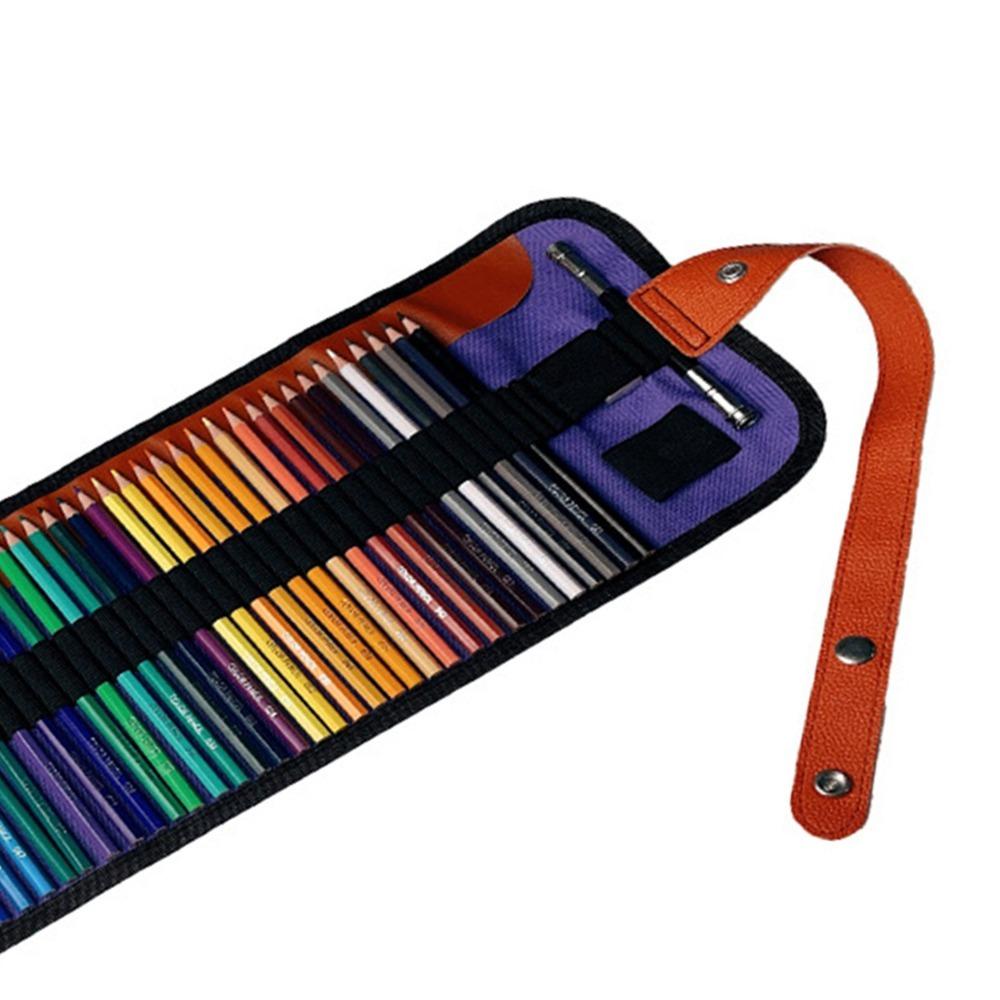 72PCS smooth lead core oil-based pencil set hexagonal barrel artist drawing kit art creation